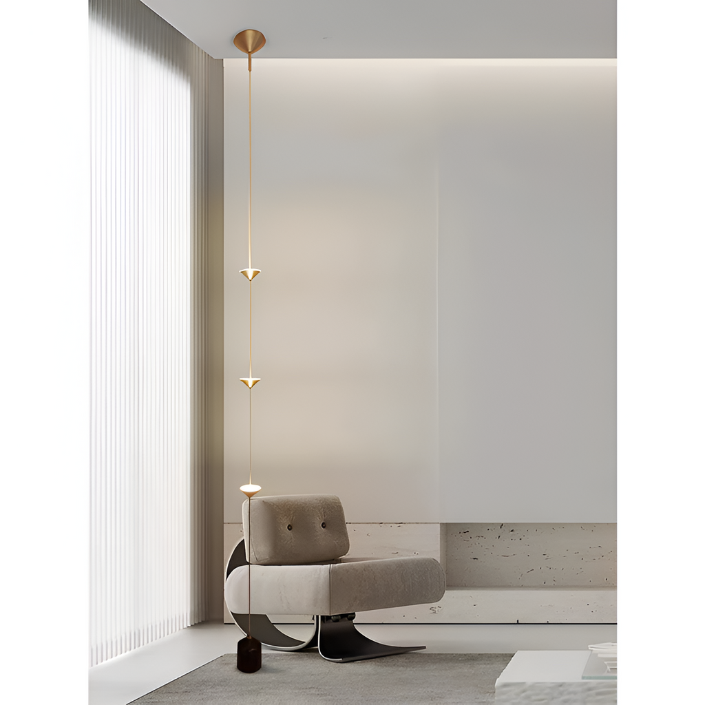 Minimalistisk Soreluna Gulvlampe - Justerbar