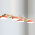 Nordisk Lineær Lysekrone - Minimalistisk