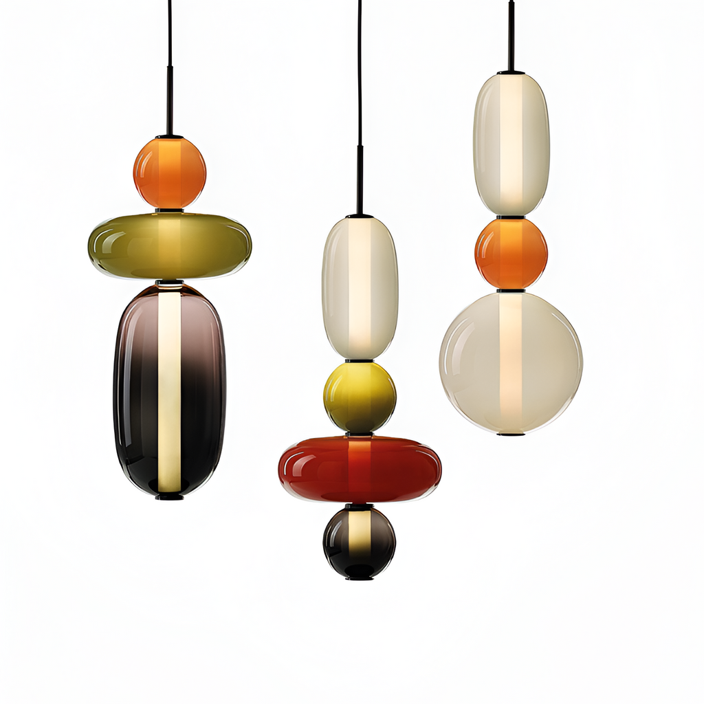 Sukkerglas Moderne Pendel - Dekorativ