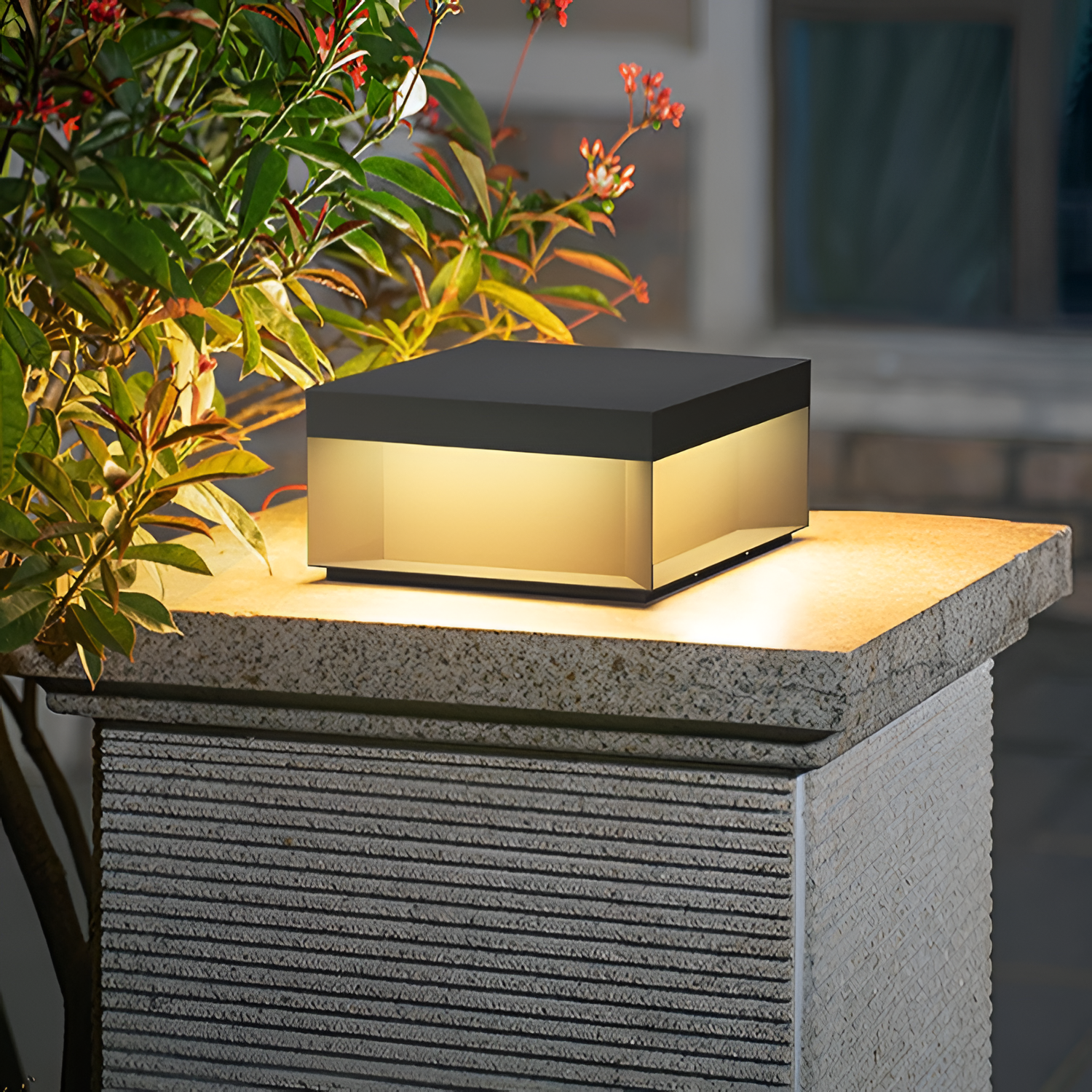 Minimalistisk Solcelle Udendørslampe - Moderne