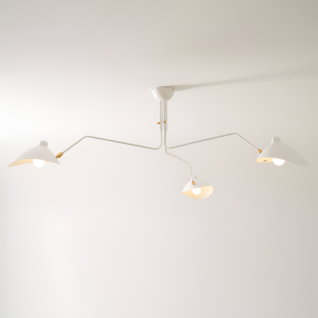 Moderne Lysekrone Med Flere Arme - Justerbar Belysning