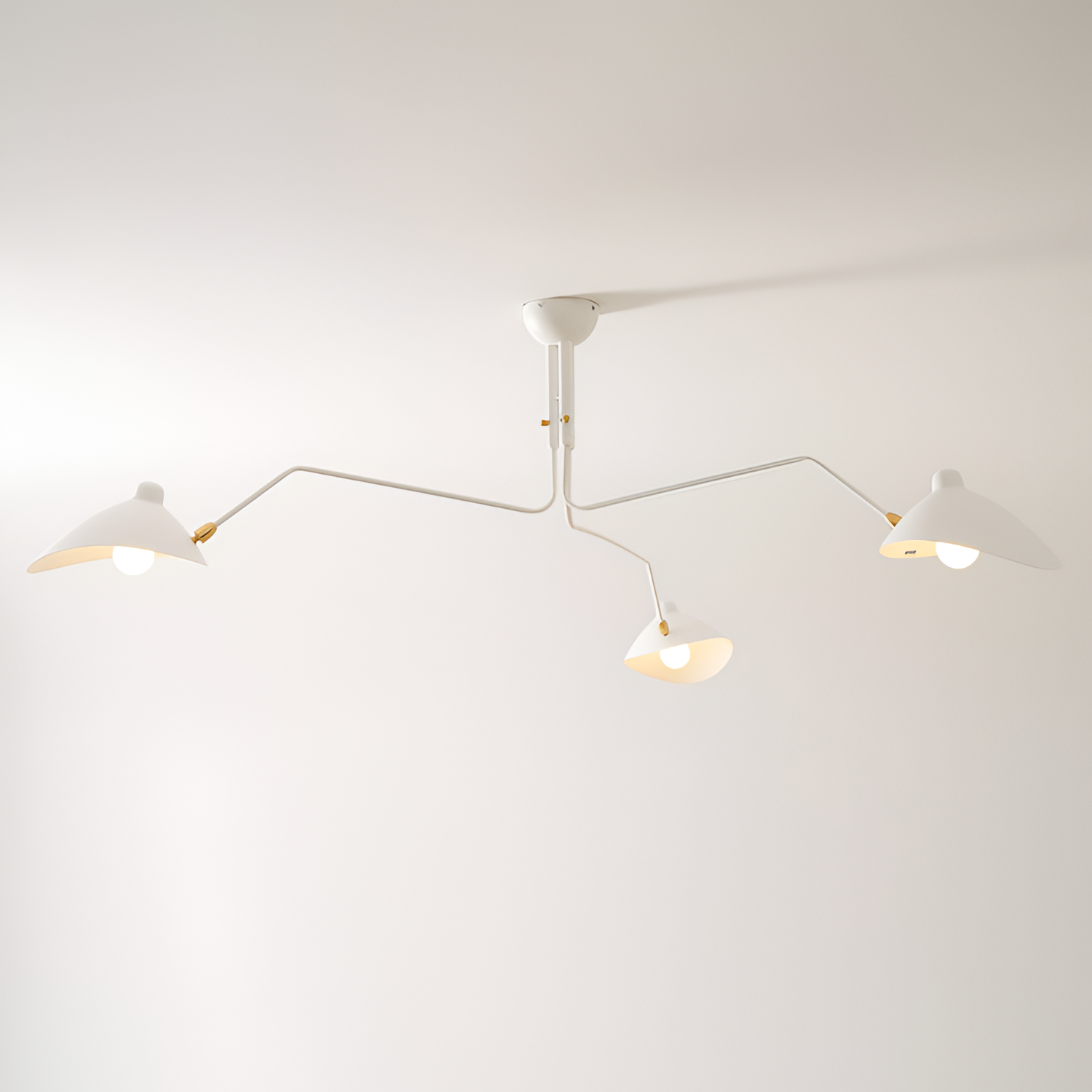 Moderne Lysekrone Med Flere Arme - Justerbar Belysning