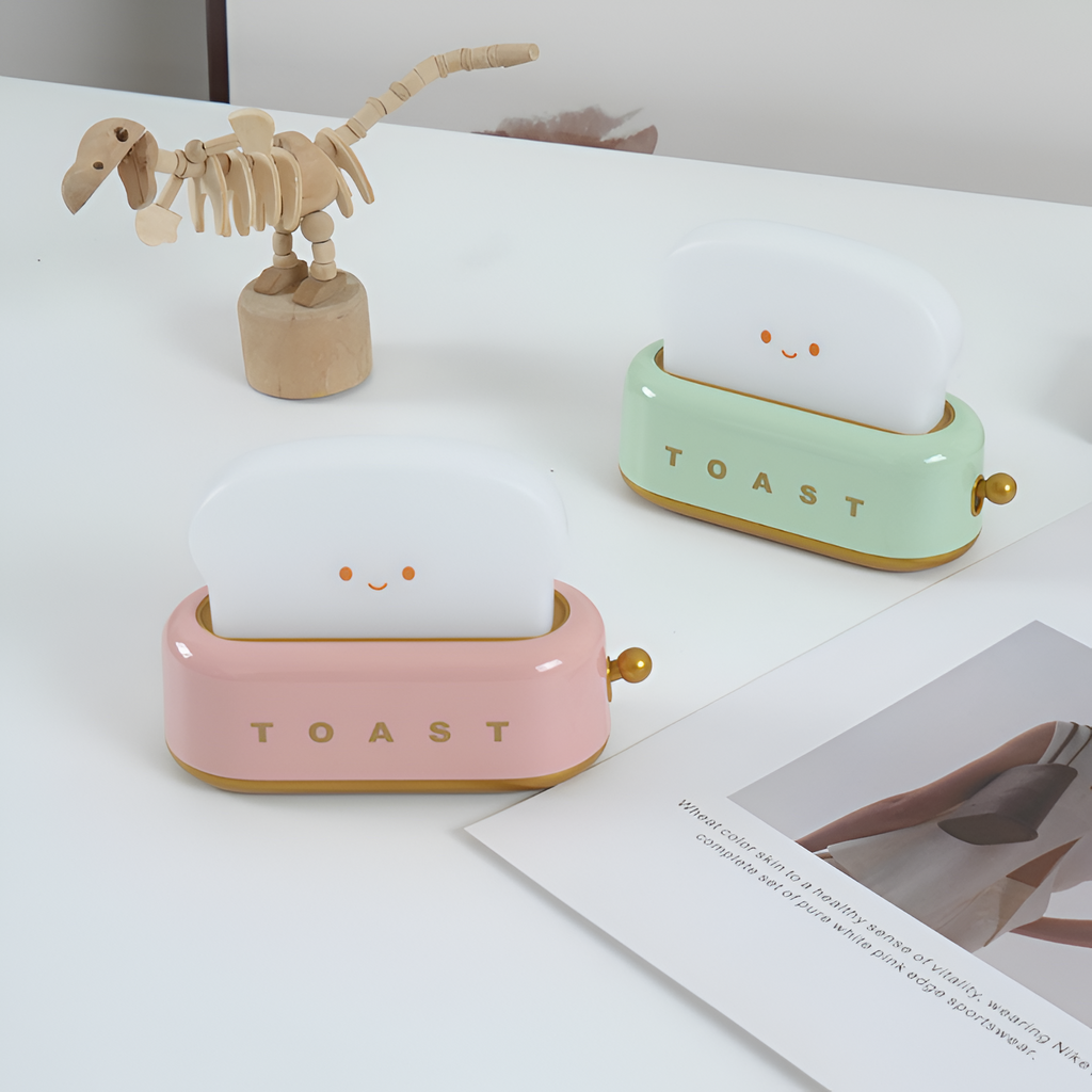 Genopladelig Minimalistisk Brødristerlampe - Dæmpbar