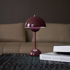 Minimalistisk Bærbar Bordlampe - Dæmpbar