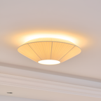 Plisseret Minimalistisk Loftlampe - Dæmpbar