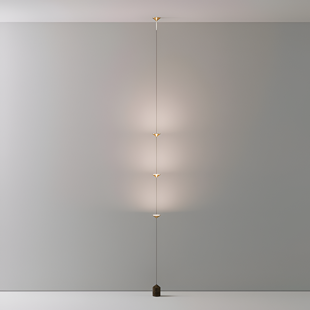 Minimalistisk Soreluna Gulvlampe - Justerbar