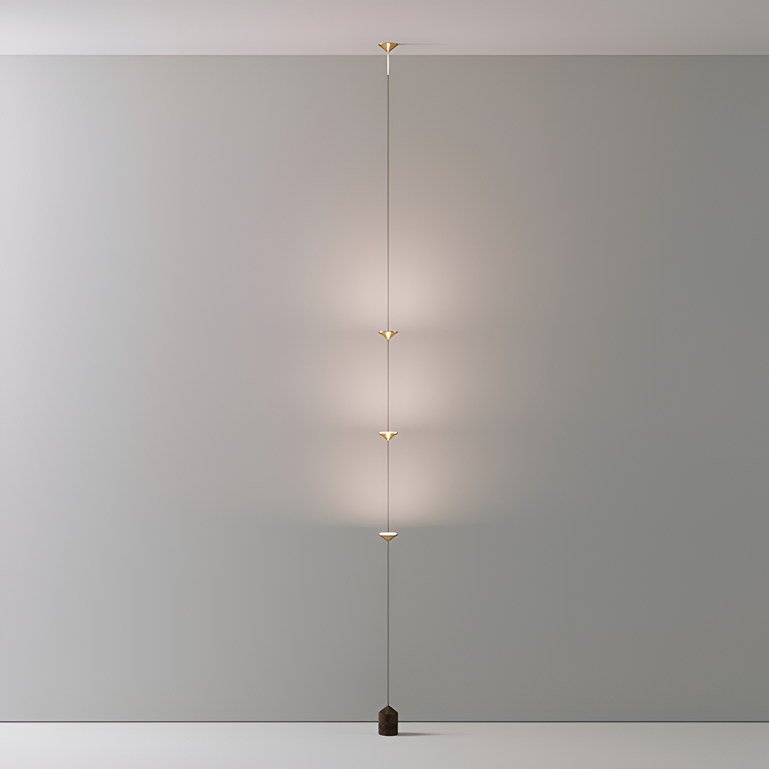 Minimalistisk Soreluna Gulvlampe - Justerbar