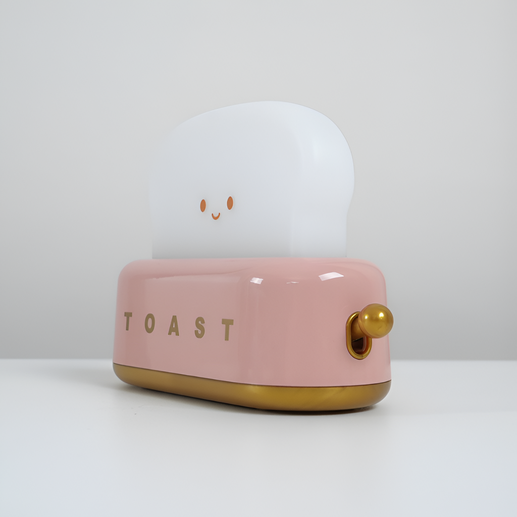 Genopladelig Minimalistisk Brødristerlampe - Dæmpbar