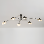 Moderne Lysekrone Med Flere Arme - Justerbar Belysning