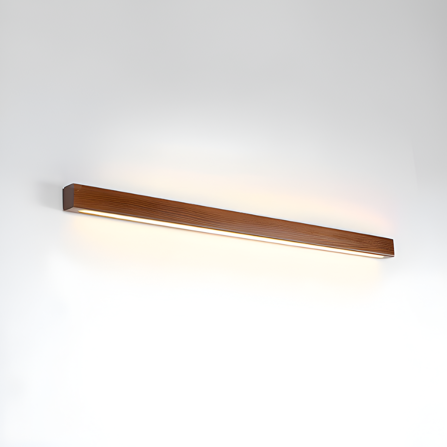 Lineær Træ Geometrisk Væglampe - Minimalistisk