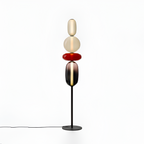 Stablet Geometrisk Glasgulvlampe - Moderne