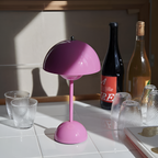 Minimalistisk Bærbar Bordlampe - Dæmpbar