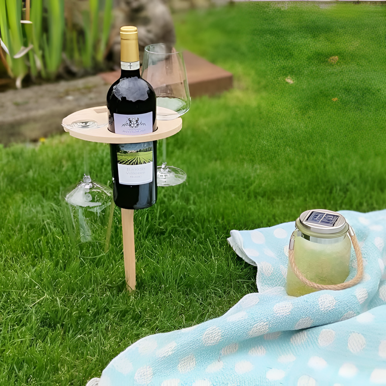 Minimalistisk Bærbart Picnicbord - Sammenfoldeligt