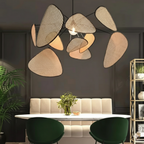 Rattan-Inspireret Pendellampe - Moderne Boho Loftsbelysning