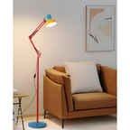 Memphis Industrial gulvlampe med flere arme – justerbar