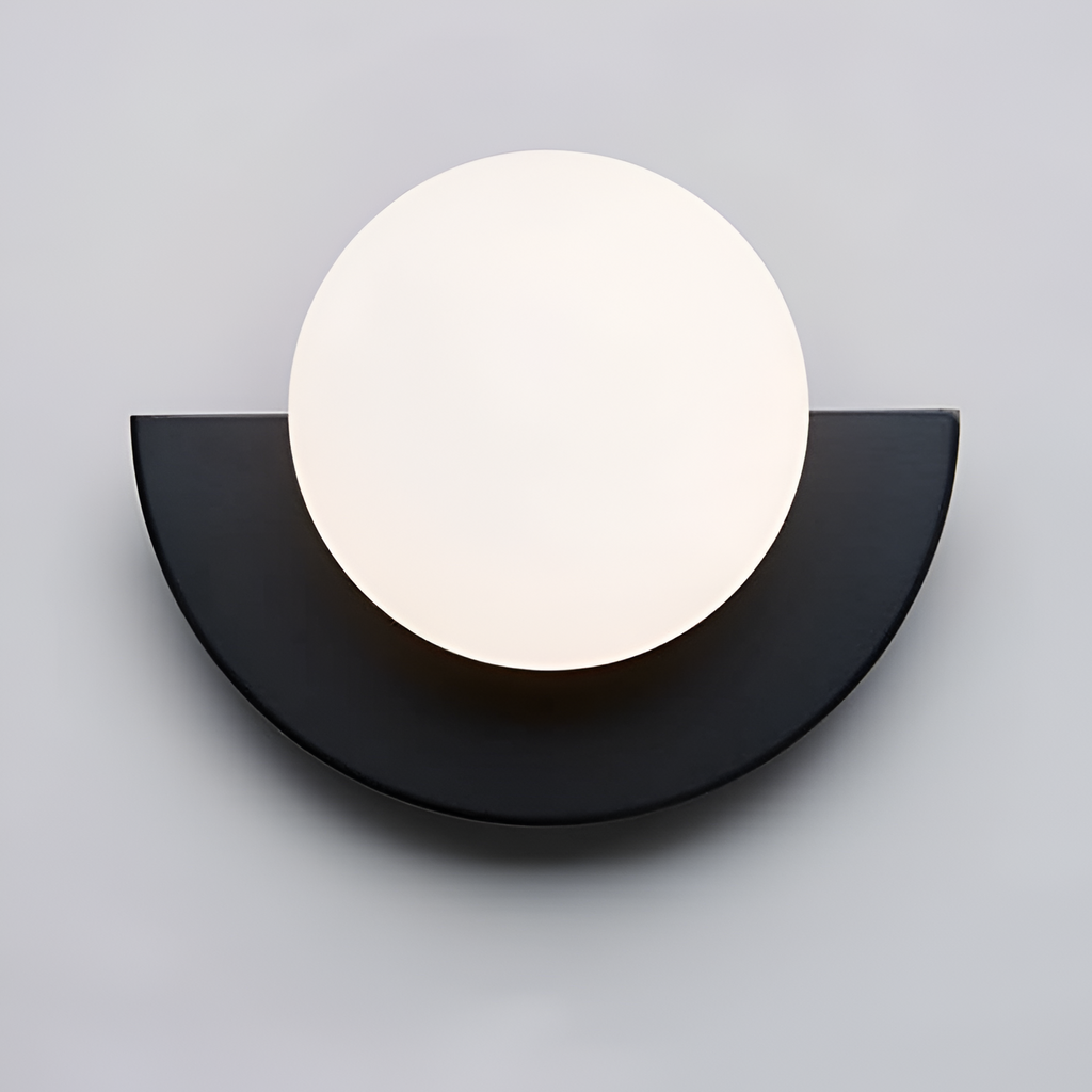 Minimalistisk Geometrisk Væglampe - Drejelig