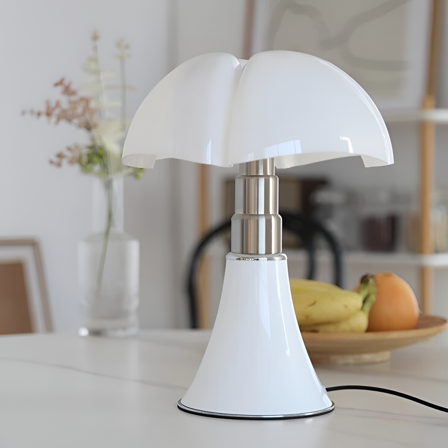 Moderne paddehat bordlampe - Soveværelse og Kontor