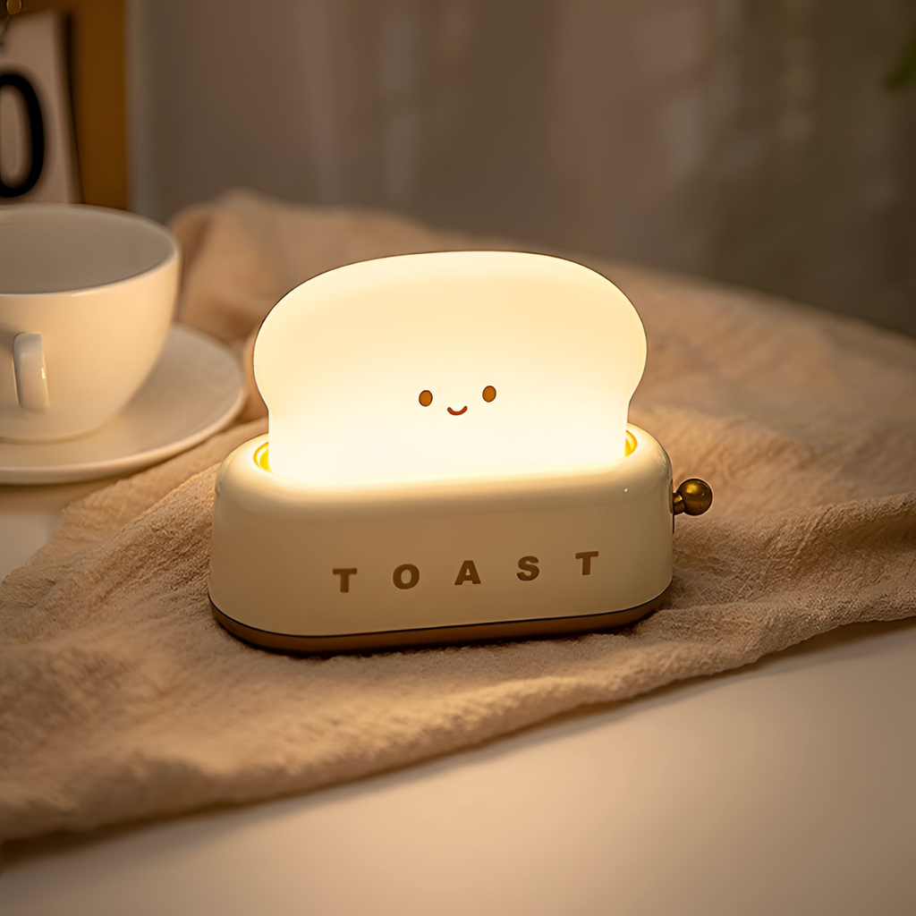 Genopladelig Minimalistisk Brødristerlampe - Dæmpbar