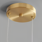 Røget Glas Pendellampe - Nordisk LED Hængelampe