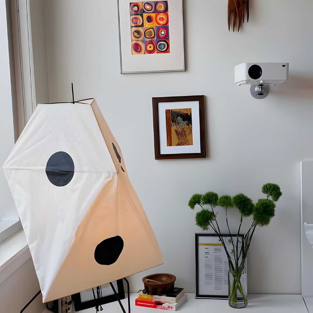 Skulpturel Geometrisk Gulvlampe - Lanterne