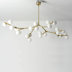 Moderne pendel med trægren-design