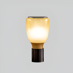 Minimalistisk Abstrakt Glasbordlampe - Moderne