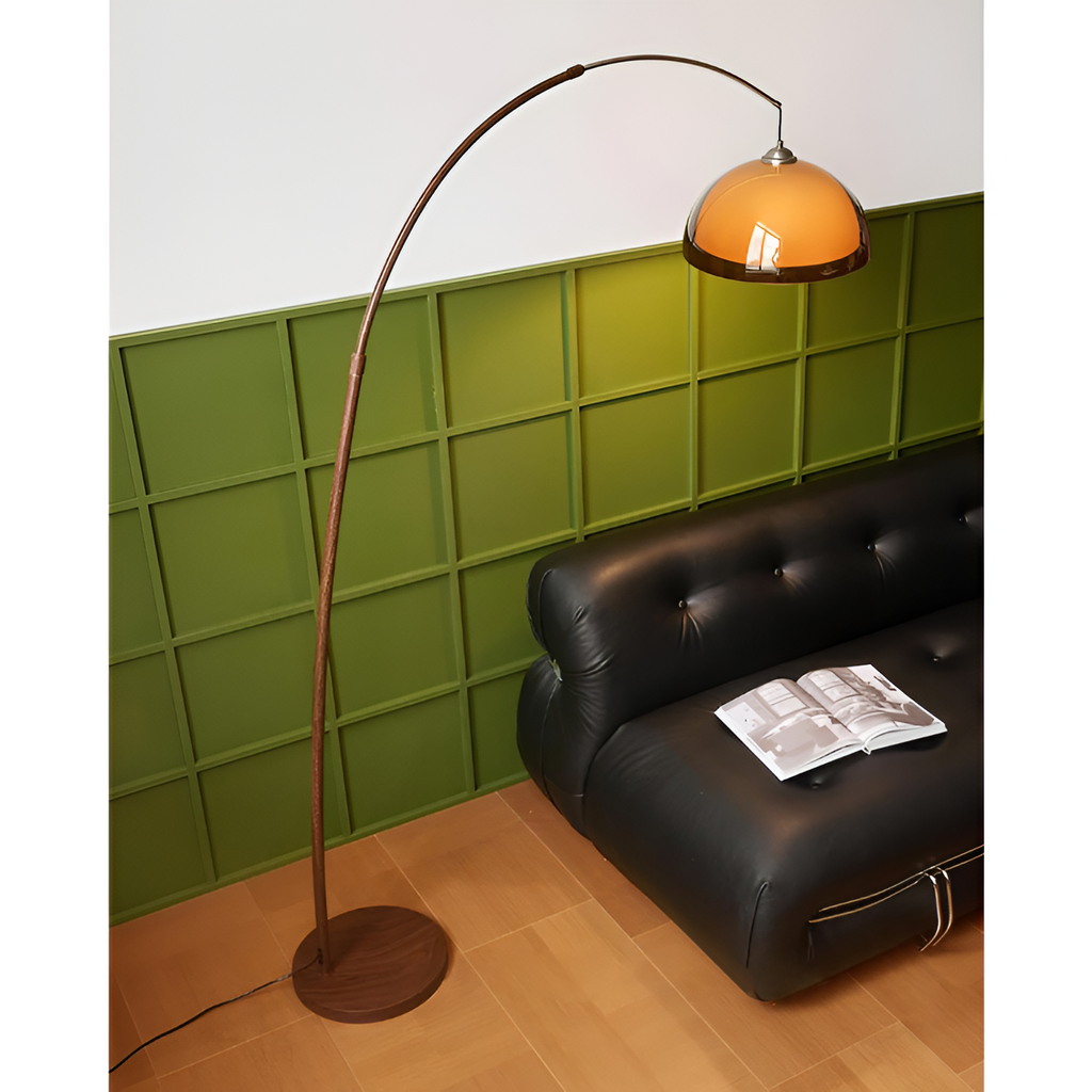 Mid-century Moderne Buegulvlampe - Justerbar