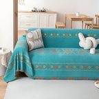 Geometrisk Sofa tæppe med Tekstureret - Boho