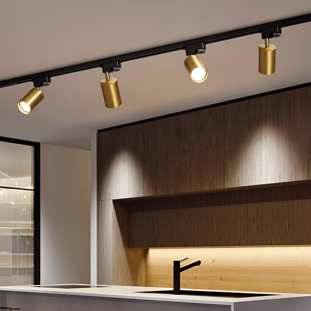 Minimalistisk Justerbart Skinnespot - Roterbar