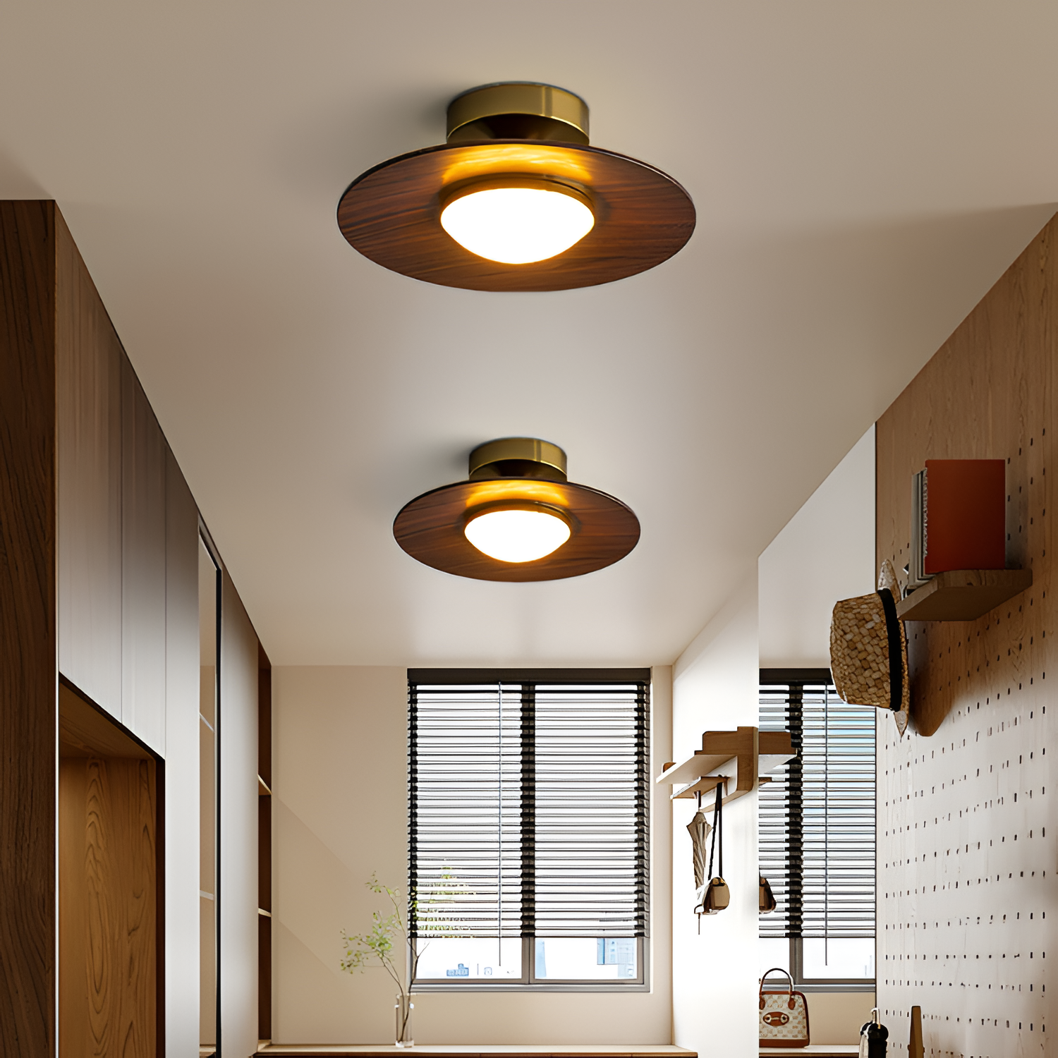 Minimalistisk Loftlampe - Dæmpbar