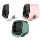 Kompakt Bærbar Luftkøler - Minimalistisk Bordventilator