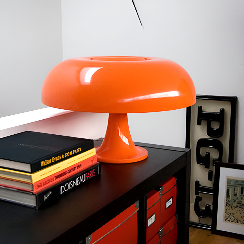 Retro Champignon Bordlampe - Minimalistisk