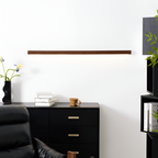 Lineær Træ Geometrisk Væglampe - Minimalistisk