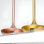 Bærbar Cylindrisk Bordlampe - Trådløst Led-Natlys