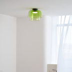 Flerlaget Transparent Glasloftlampe - Minimalistisk