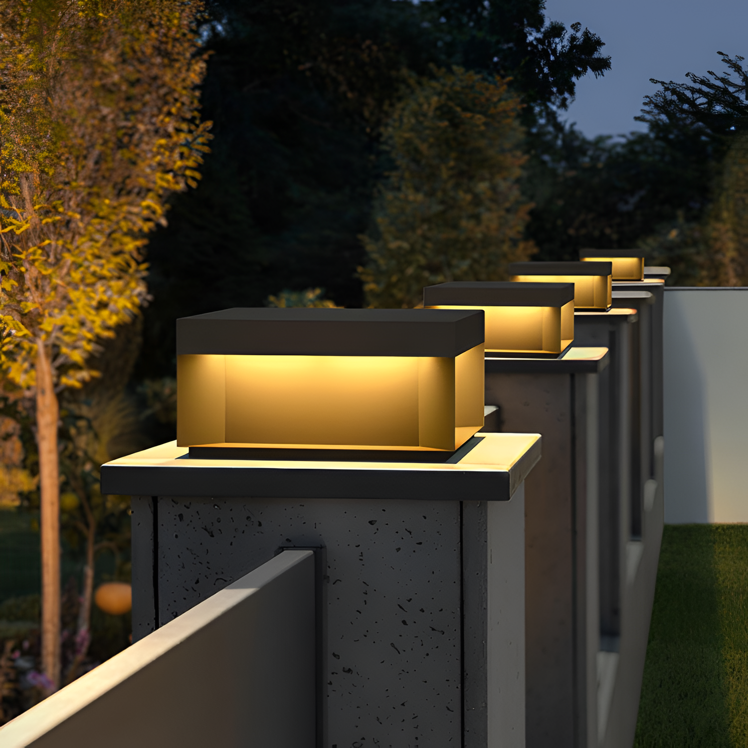 Minimalistisk Solcelle Udendørslampe - Moderne