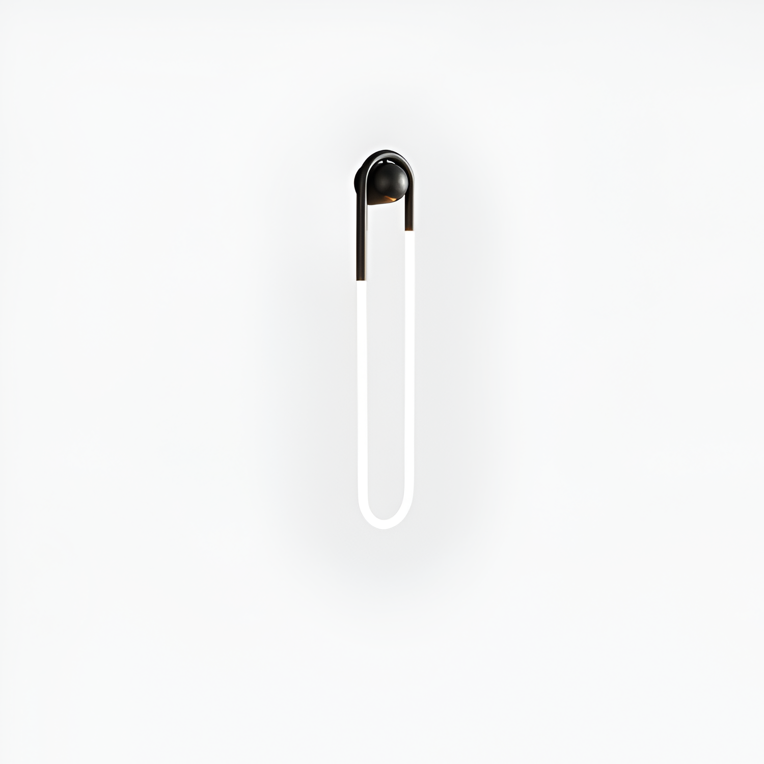 Geometrisk Slank Loop Væglampe - Minimalistisk