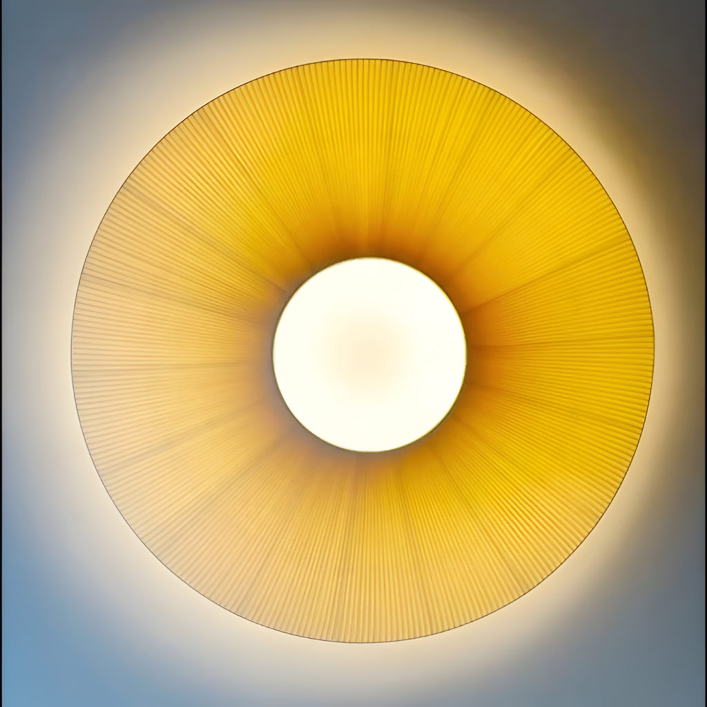 Plisseret Minimalistisk Loftlampe - Dæmpbar