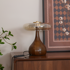 Mid-Century Mushroom Bordlampe - Dæmpbar