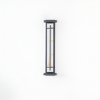 Marmorstil Solenergi Rektangulær Væglampe - Minimalistisk
