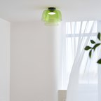 Flerlaget Transparent Glasloftlampe - Minimalistisk