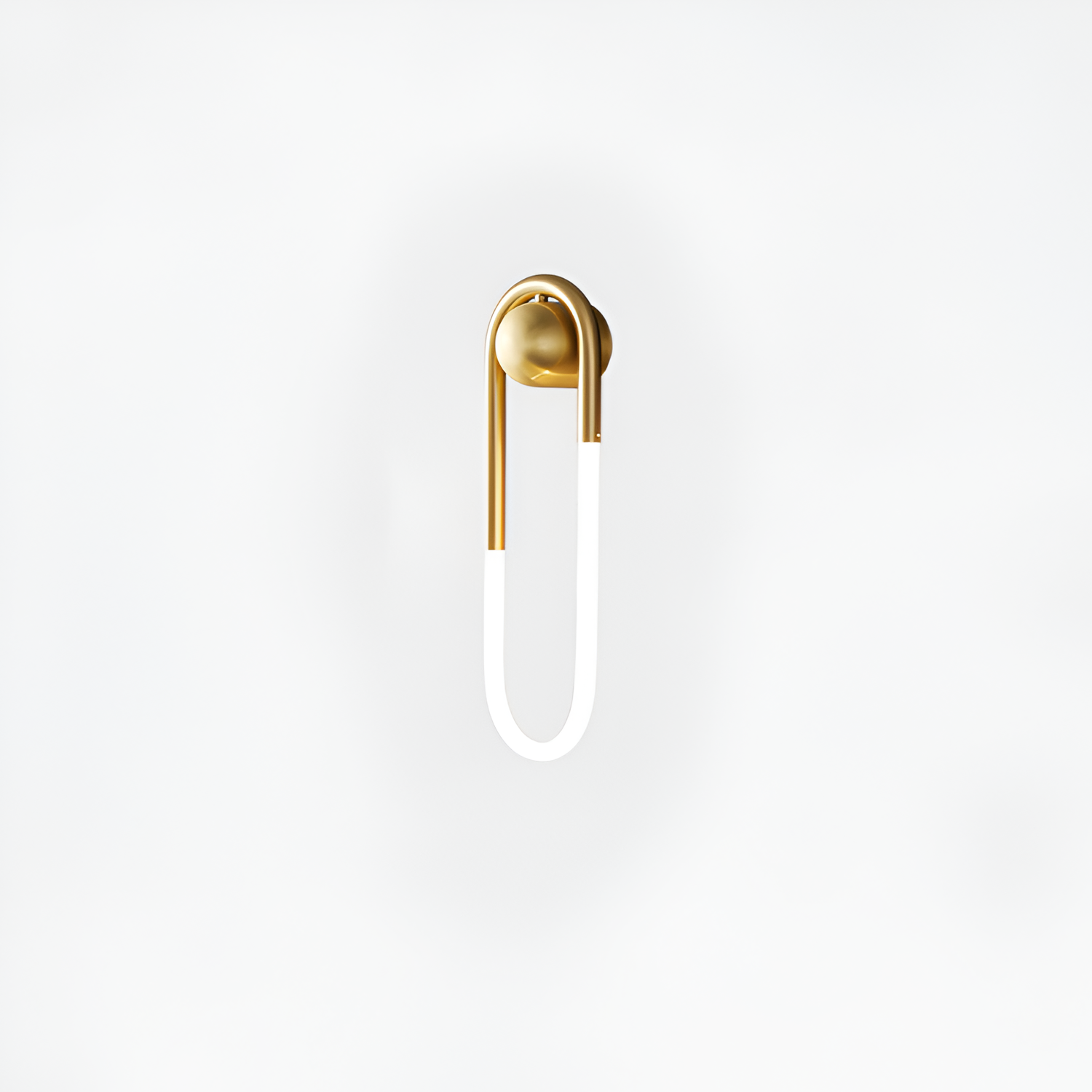 Geometrisk Slank Loop Væglampe - Minimalistisk