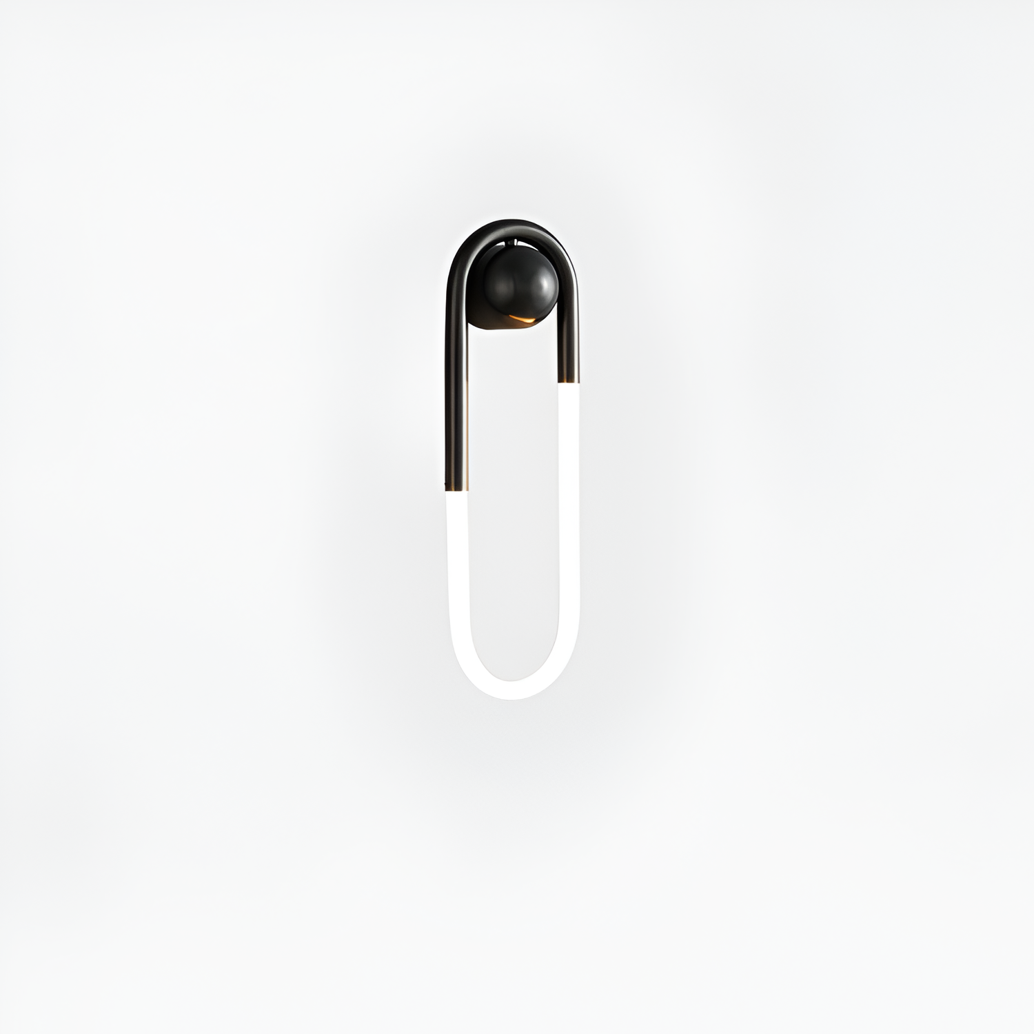 Geometrisk Slank Loop Væglampe - Minimalistisk