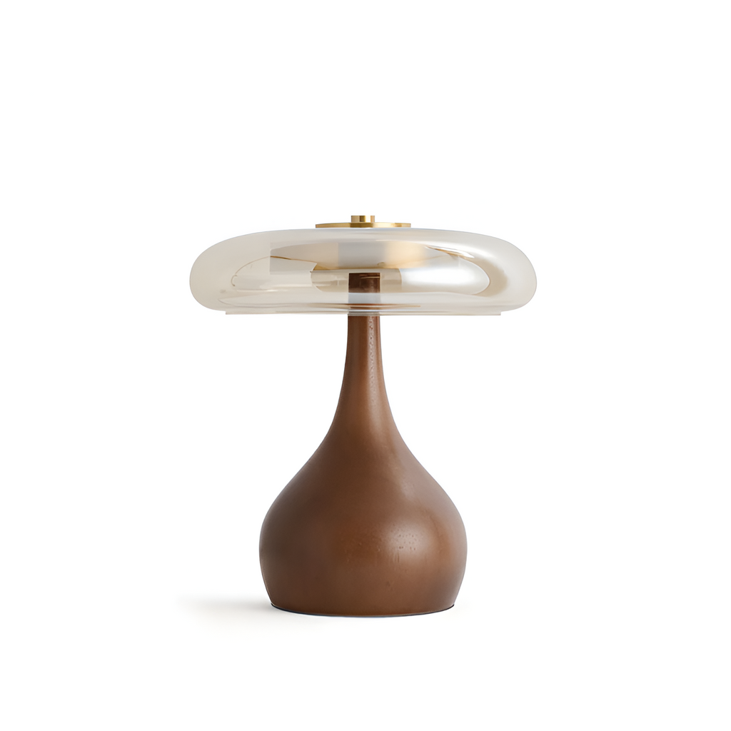 Mid-Century Mushroom Bordlampe - Dæmpbar