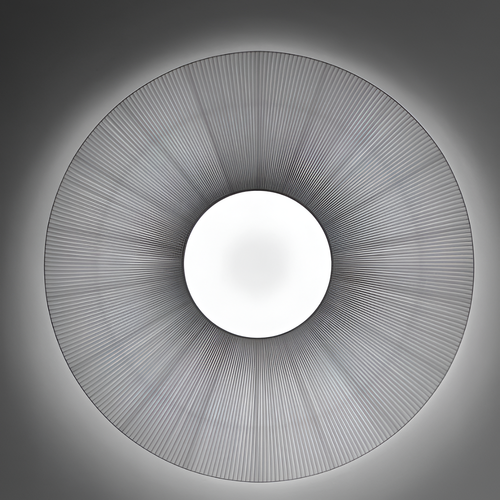 Plisseret Minimalistisk Loftlampe - Dæmpbar