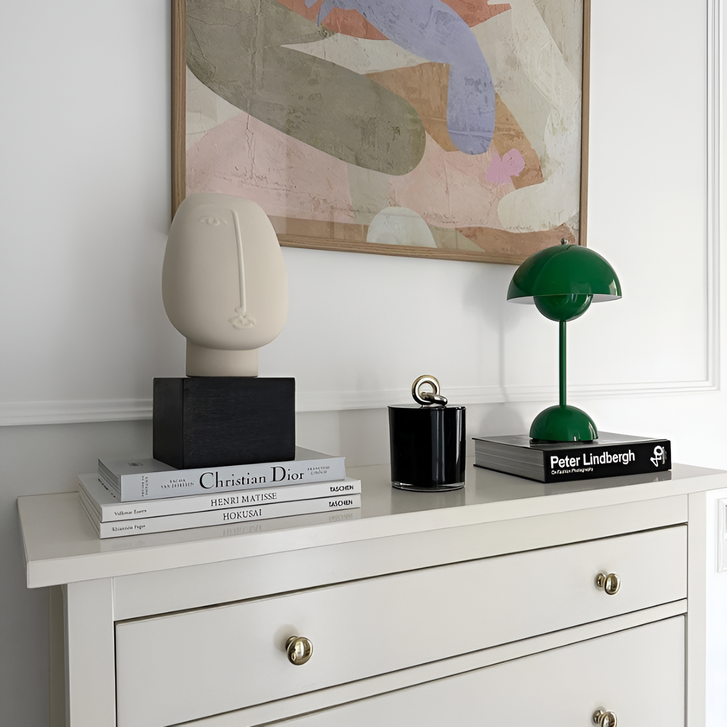 Minimalistisk Bærbar Bordlampe - Dæmpbar