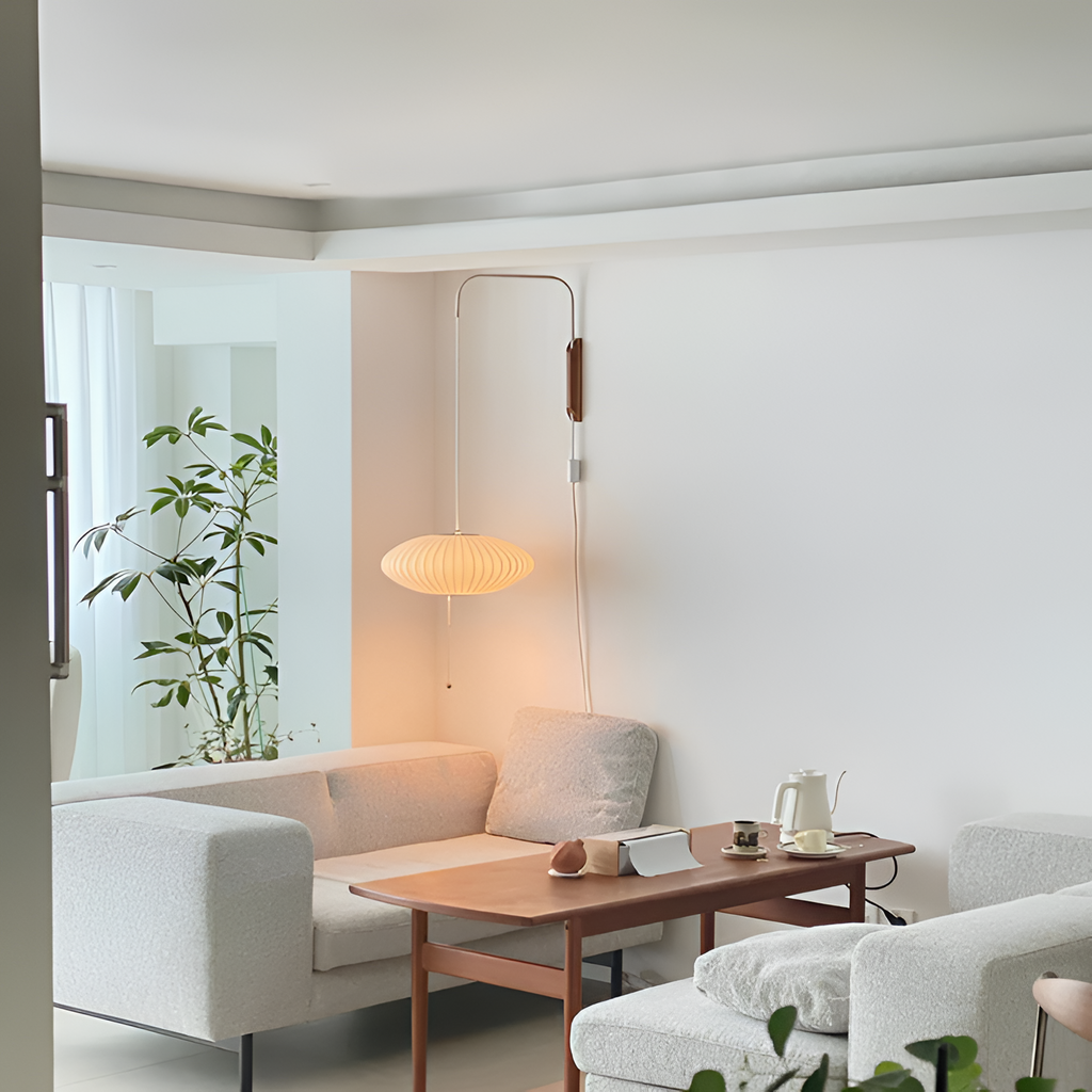 Boble Kugle Glas Væglampe - Moderne
