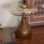 Mid-Century Mushroom Bordlampe - Dæmpbar