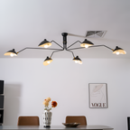 Moderne Lysekrone Med Flere Arme - Justerbar Belysning