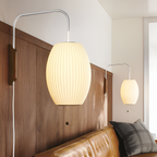 Svingarm Rillet Væglampe - Minimalistisk